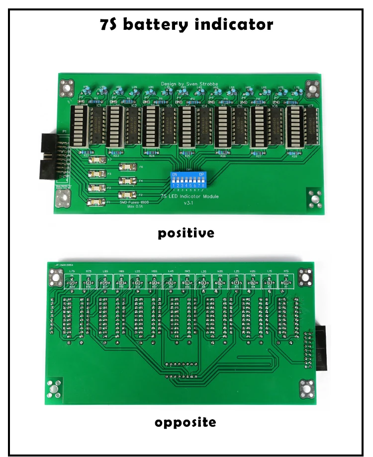 Светодиодный индикатор для батареи 7S 20A 50A Bluetooth BMS 18650 DIY 7s| |