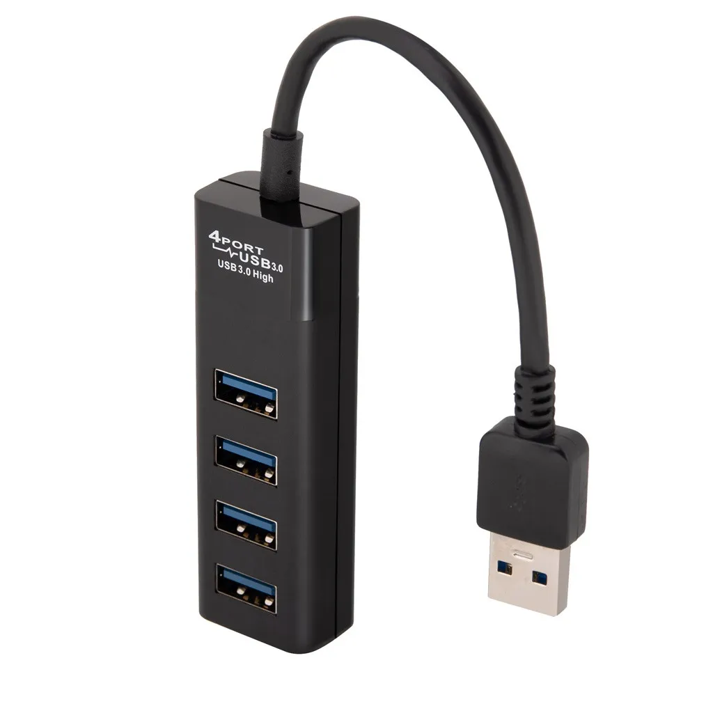 Ouhaobin USB 3 0 концентратор высокой Скорость USB3.0 чип 4 Порты и разъёмы сигнала 5 Гбит/с