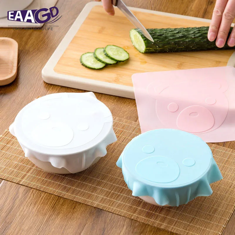 Многоразовые силиконовые обертки для пищевых продуктов экологически чистые