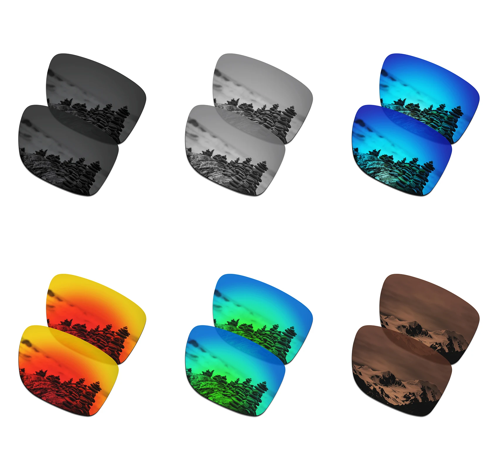 

Прямая поставка, Сменные поляризованные линзы SmartVLT для солнцезащитных очков Oakley Holston OO9334, несколько вариантов