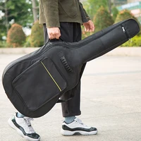 scione 3941 inch waterproof oxford guitar case double strap padded black guitar case shoulder strap classical guitar bag