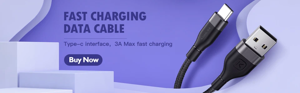 KUULAA USB Charger Quick Charge 3.0 18W fast charging adapter EU US Plug Mobile Phone Charger for iPhone Xiaomi samsung Huawei