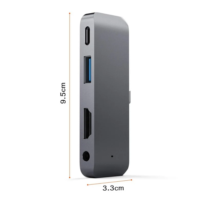 Горячий мобильный Pro аудио концентратор адаптер с USB-C PD 4K HDMI наушники Type-C 3 5 мм