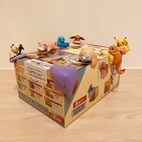 tomy pokemon action figure charizard squirtle pikachu slowpoke q version doll ex cashapou model decoration toy
