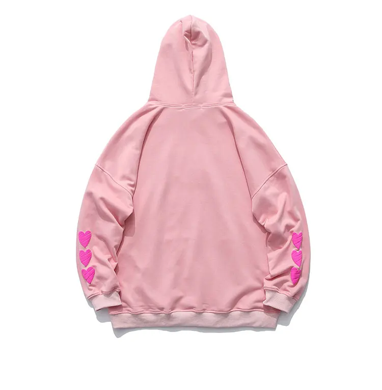 

Ybaby Love Hoodie men's women's fashion hip hop Hoodie BF fashion loose Pullover harajuku hoodies men