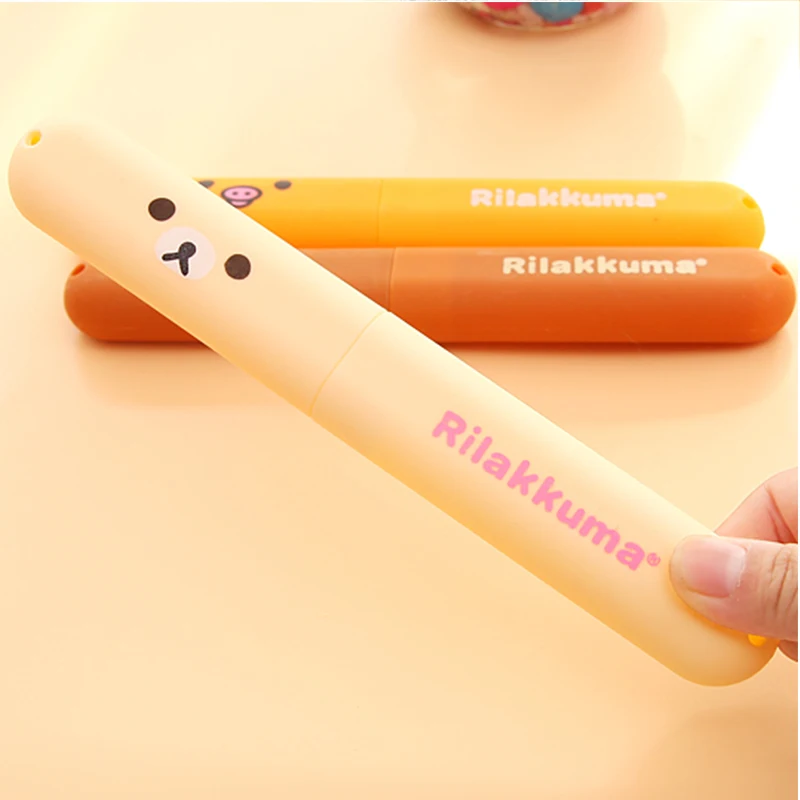 Пластик электрическая зубная щетка Коробка для хранения прочный вилка ложки