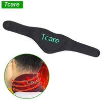 tcare 1pc tourmaline neck belt self heating brace magnetic therapy wrap protect belt support spontaneous neck braces health care