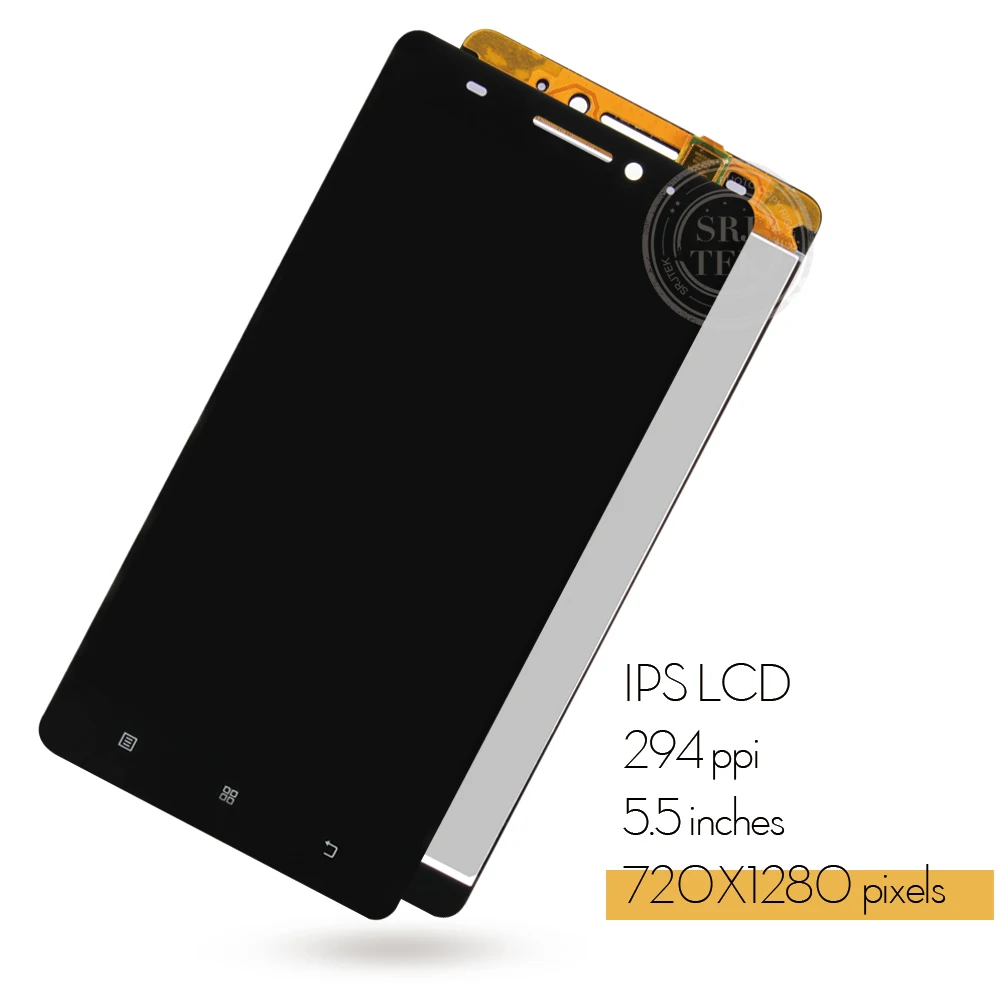 SRJTEK 5 ''для Lenovo S8 A7600 экран ЖК дисплей сенсорный дигитайзер сенсор Замена с