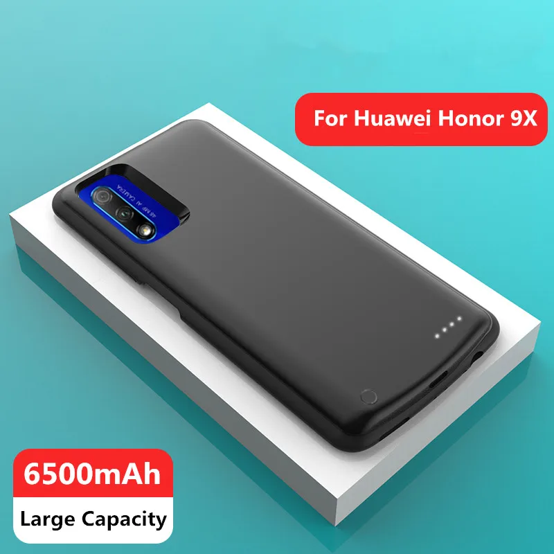 Чехол аккумулятор для Huawei Honor 9X внешний большой емкости 6500 мАч|Чехлы с