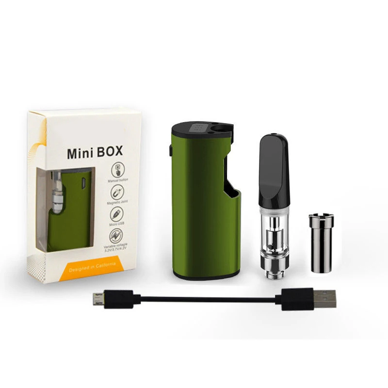 Мини-бокс вейп-набор мод атомайзер для КБД кальяна 650 мАч электронная сигарета