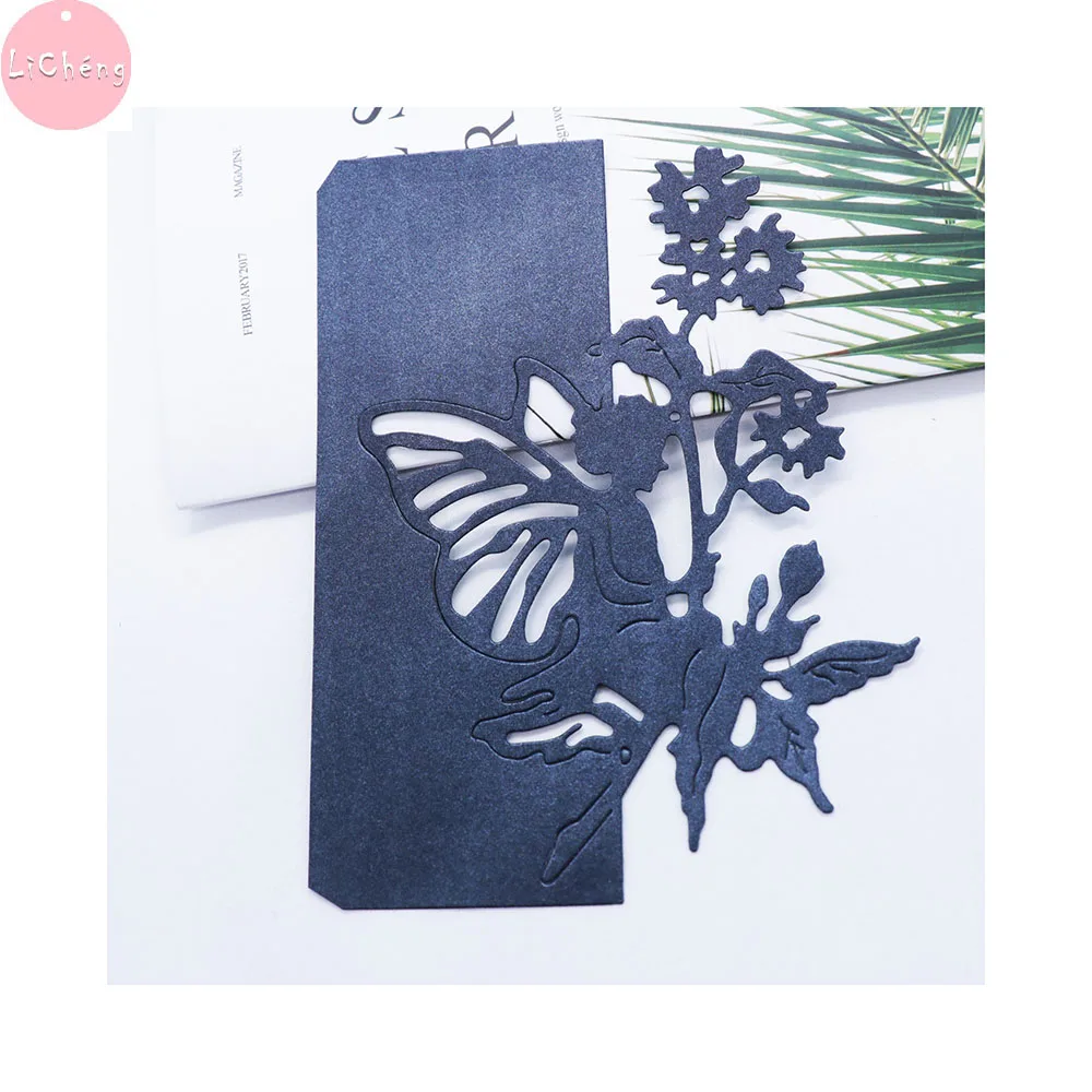 Фея Новый Трафаретный вырубной штамп для Скрапбукинг альбом Бумага открытки