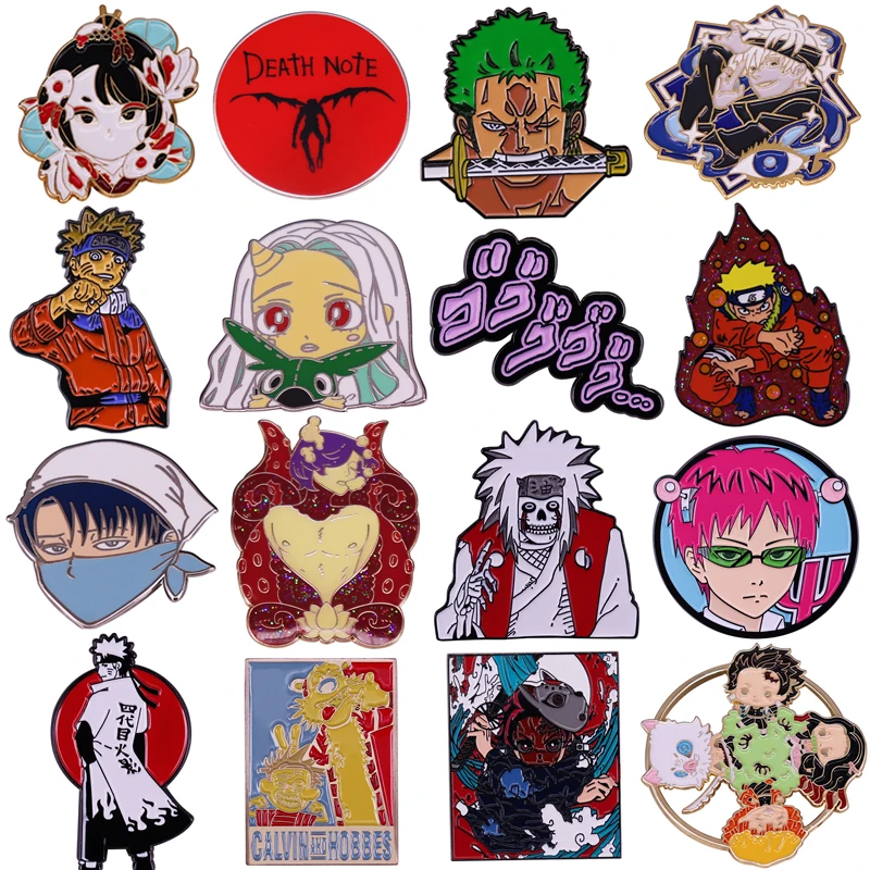 

C949 Anime Movie Enamel Pins Custom Brooches Lapel Badge Backpack Decoration Hats Jewelry For Kids Friends Birthday Gifts