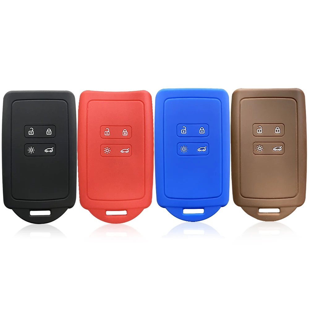 Чехол для пульта дистанционного управления с 4 кнопками чехол ключа Renault Captur Clio