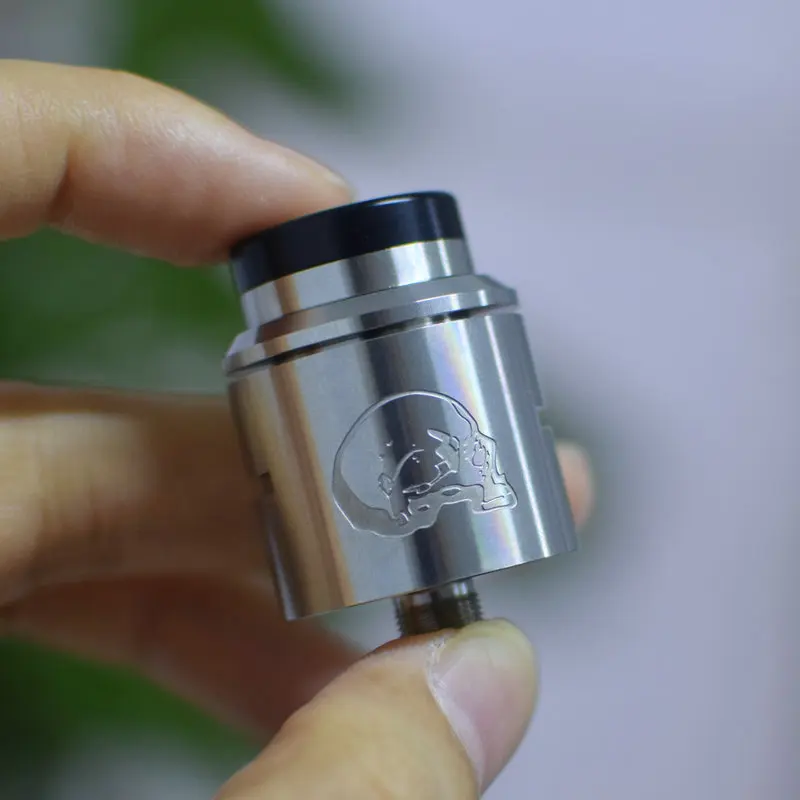 ss Новейший C2MNT rda V2 RDA с bf контактным ремонтом 24 мм атомайзер, совместимый с механическим модом, дополнительный Бесплатный 810 капельный наконечник - Цвет: ss