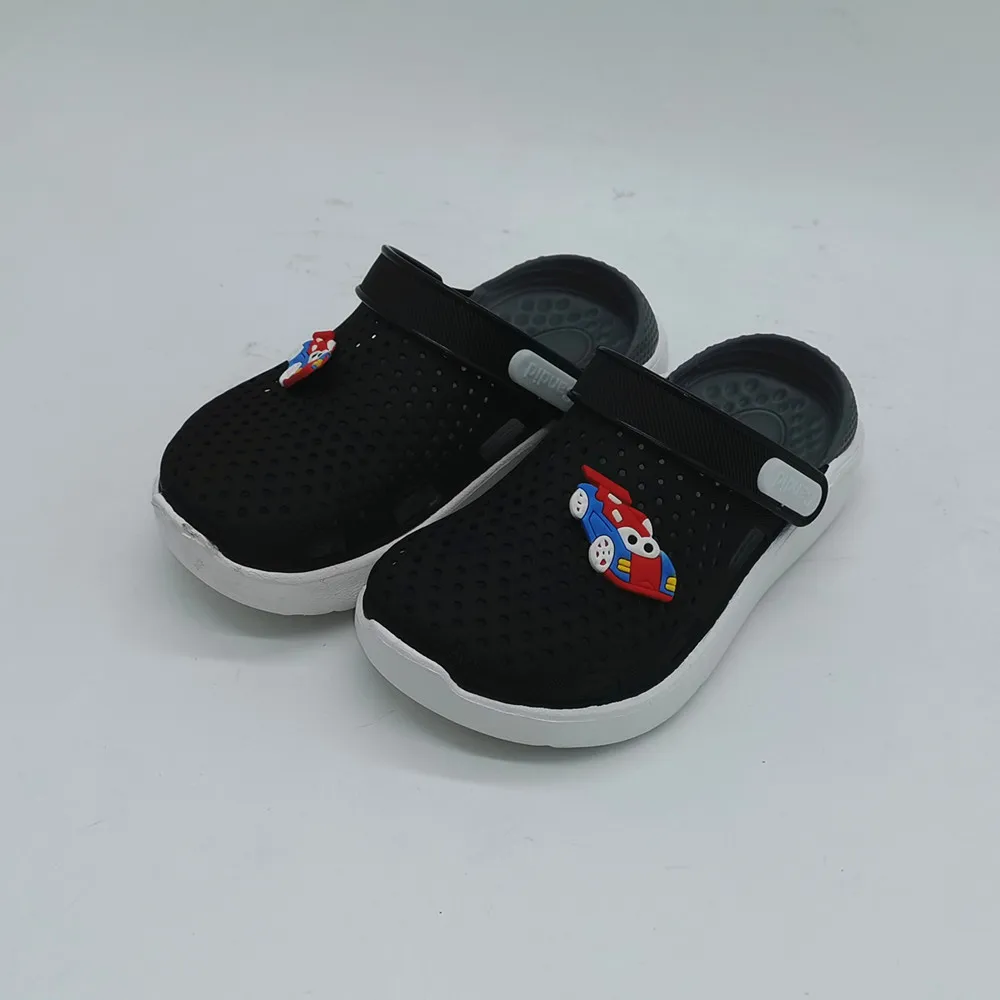 

SUMMER NEW CHILDREN SANDALS SHOES TPU SLIPPERS FOR BOYS KIDS MALE MESSAGE FOOTBED JELLY UPPER RUBBER OUTSOLE