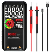 bside emf s20 tester multimeter digital intelligent 9999 counts professional multimeter voltage indicator radiation detector