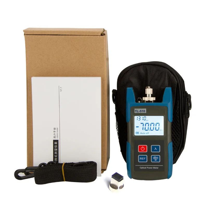 

FTTH Fiber Optical Power Meter Fiber Optical Cable Tester -70dBm~+10dBm-50dBm~+26dBm SC Connector