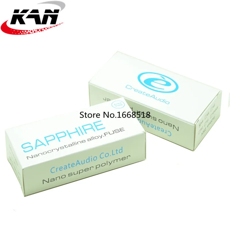 Нано-эутекстический предохранитель Sapphire 20 мм из сплава 0 5 A 1A 2A 3A 5A 8A для Hifi аудио DIY