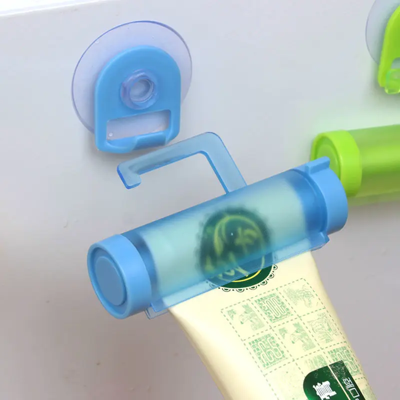 2 шт. Пластик прокатки устройство для выдавливания тюбика дозатор зубной пасты