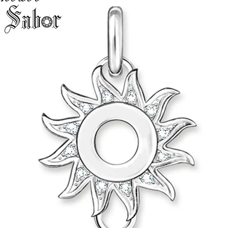 Шарм Перевозчик солнце подарок для женщин и мужчин Женская мода Серебряный цвет