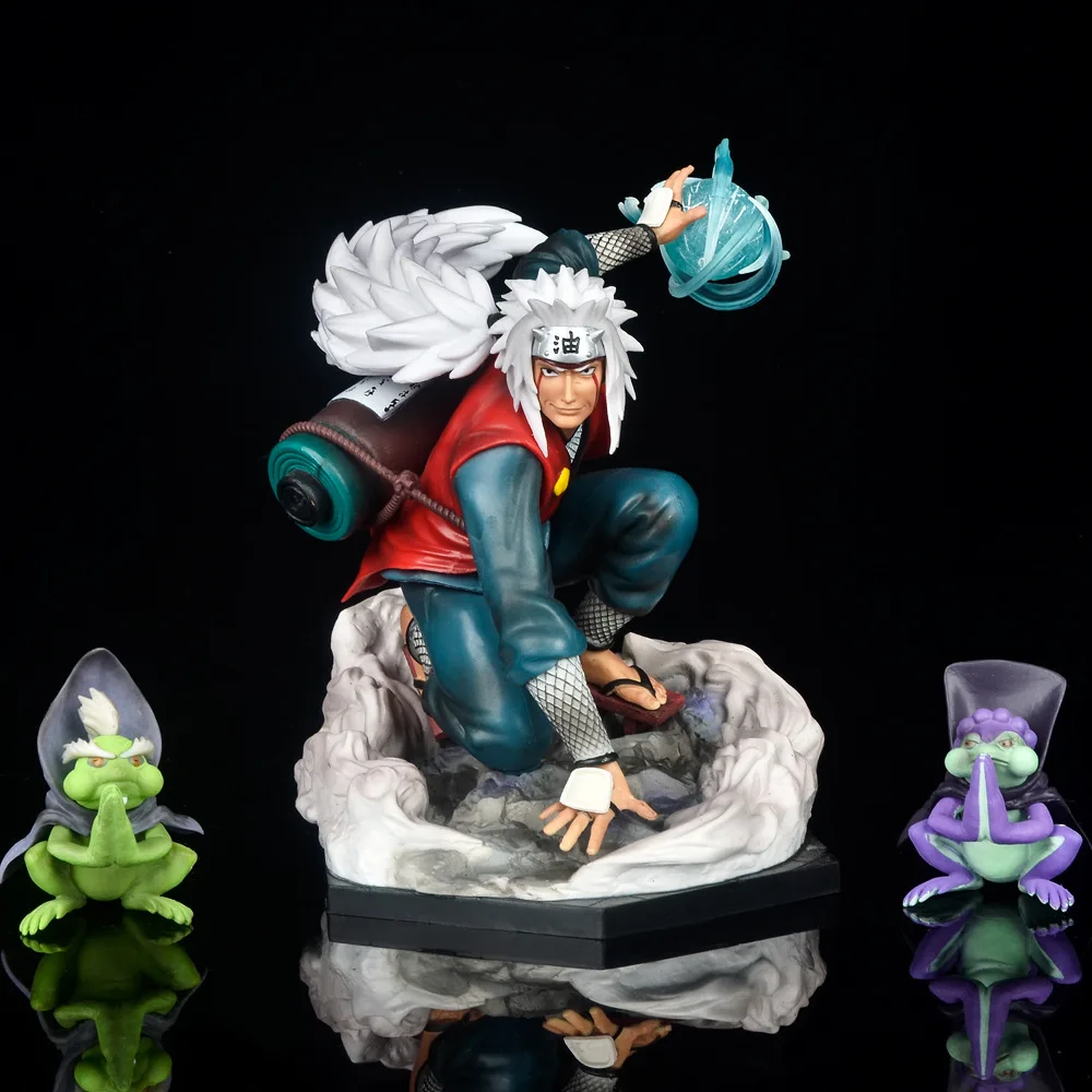 Фигурка жабы Jiraiya 19 см Сказочная экшн фигурка коллекция игрушек рождественский