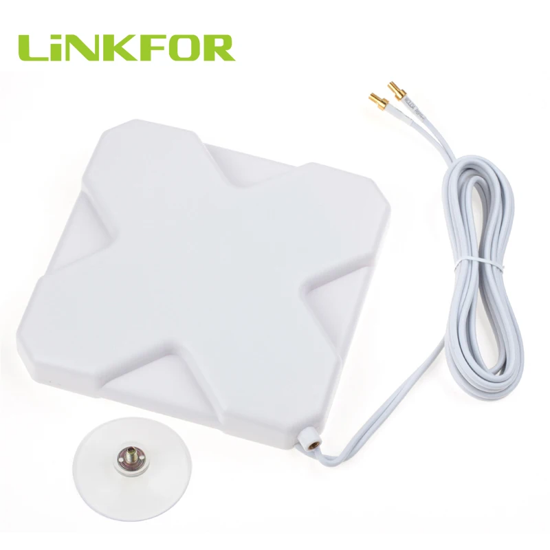 LiNKFOR 35dBi 3g 4G антенна LTE TS9 Разъем широкополосный усилитель сигнала для HUAWEI
