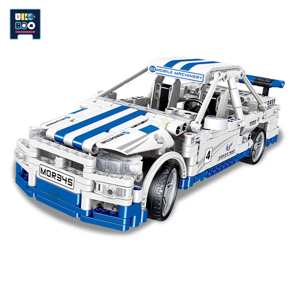 

653 шт., Детский конструктор «внедорожник»