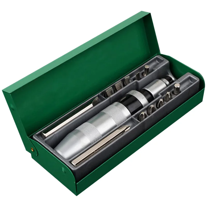 13 шт. Профессиональный портативный ударный шуруповерт высокопрочный стальной