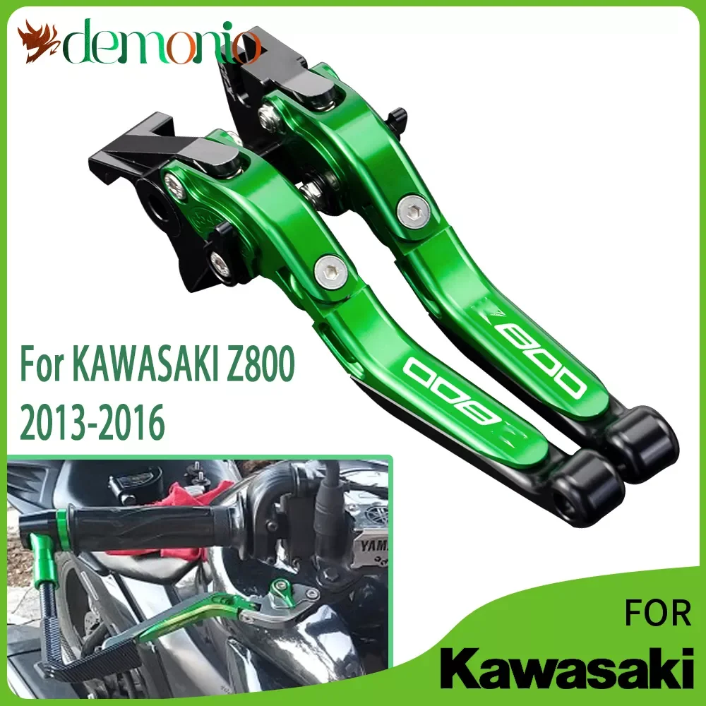 

Motorcycle Accessories CNC Brake Clutch Levers For Kawasaki Z800 / E version 2013 2014 2015 2016 Motorcbike Handle