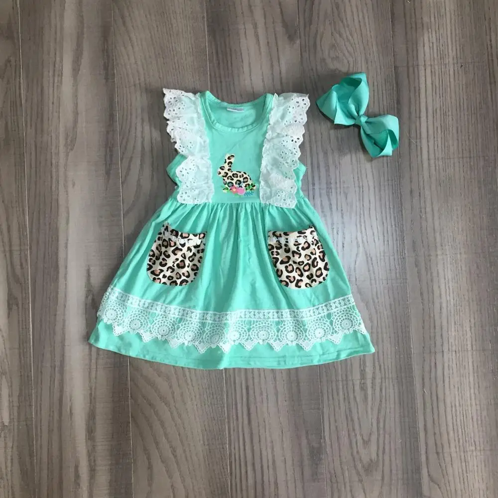 Пасхальное платье для маленьких девочек сезон весна лето детская одежда из