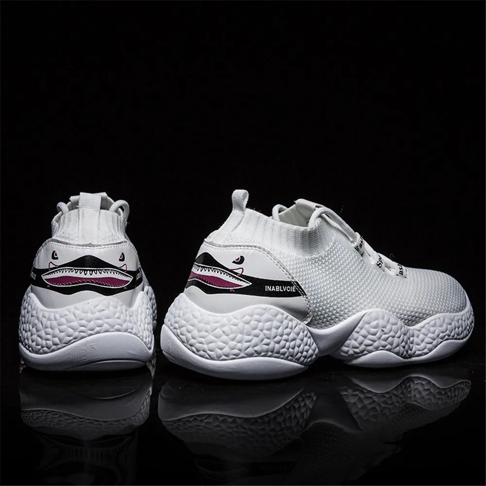 Women Running Shoes Men Shark Sneakers Breathable Sock Outdoor Sports Basket Homme Unisex Athletic Jogging shoe | Спорт и