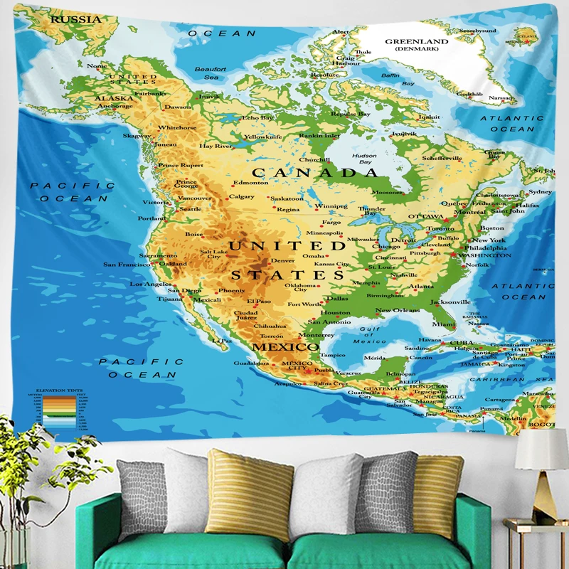 

Vintage Egypt Decoration World Map Wall Mounted Tapestry Sleeping Pad Wall Mounted Art Round Towel Beach Blanket Decoration