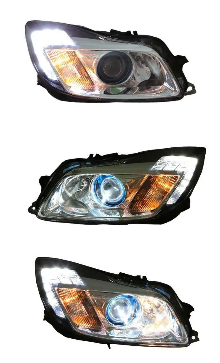 Наружные Drl дневные Neblineros Luces Para Авто Стайлинг светодиодные ходовые Автомобильные фары передние противотуманные фары 13 для Buick Regal