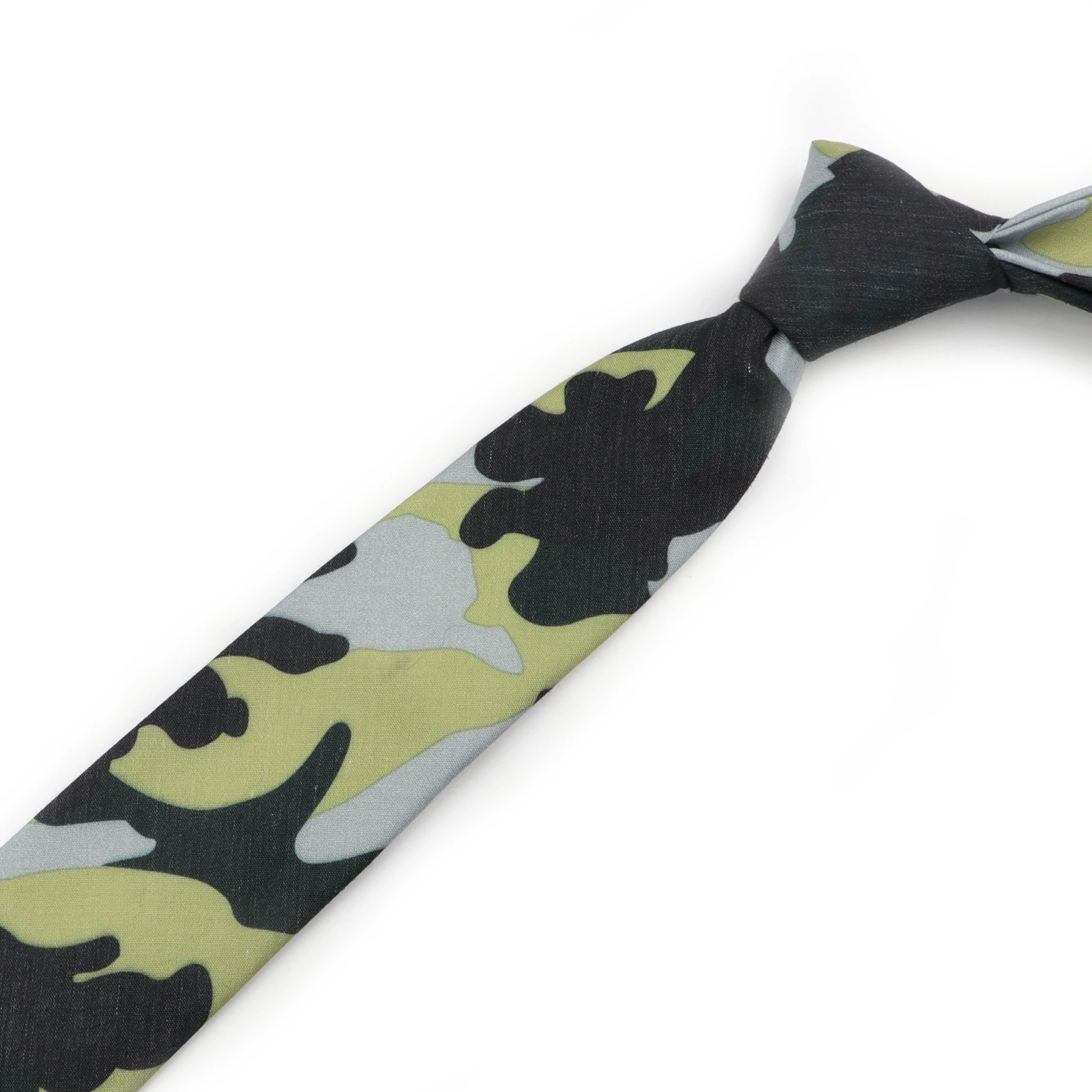Мужской узкий галстук камуфляжной расцветки галстуки с узорами шириной 6 см