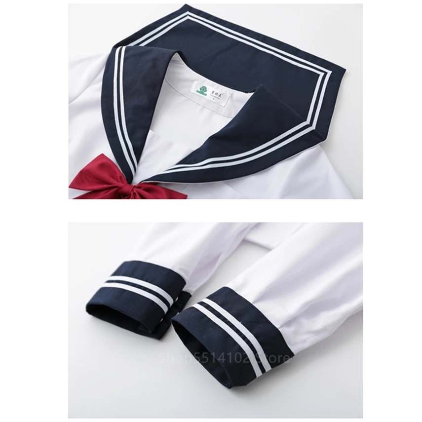 Православная Белая школьная форма японские корейские классные темно синие