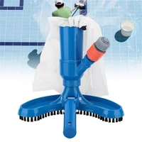mini jet swimming pool vacuum cleaner handheld spring spa fishpond aquarium vacuum cleaner brush sprayer cleaning tools