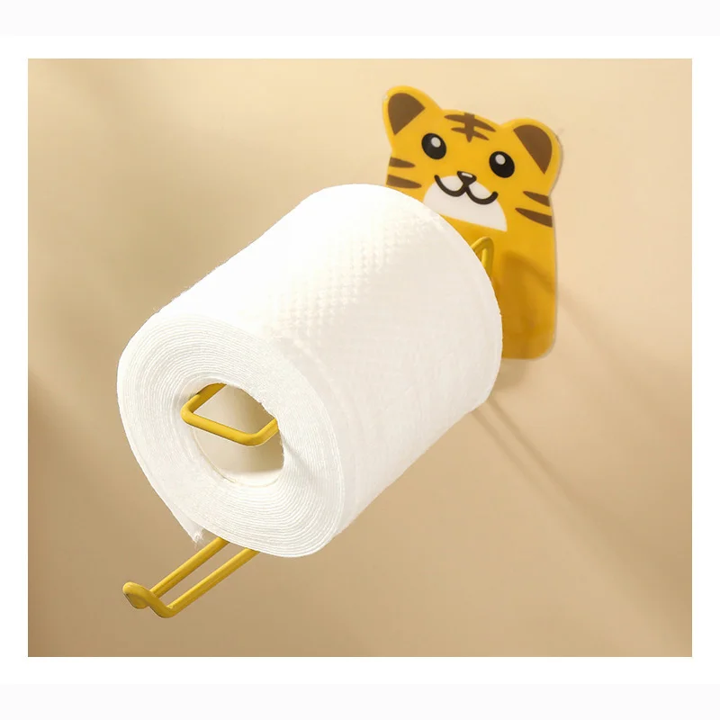 

Cartoon No Punching Clothes Rack Clip Finishing Storage Artifact Multi-function Cute Animal Clothes Rack Storage Rack