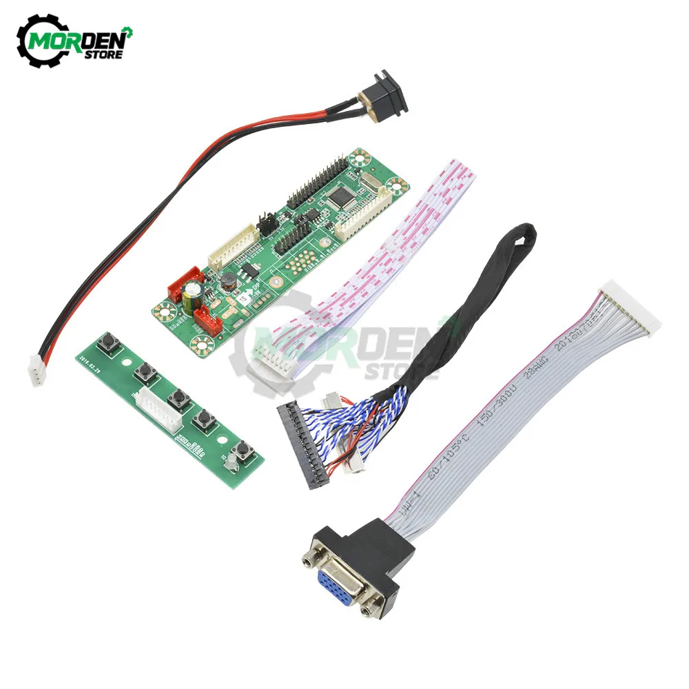 1 комплект VGA Видео MT6820 MD HX6820 A V2.0 канал универсальный драйвер платы модуля + LVDS