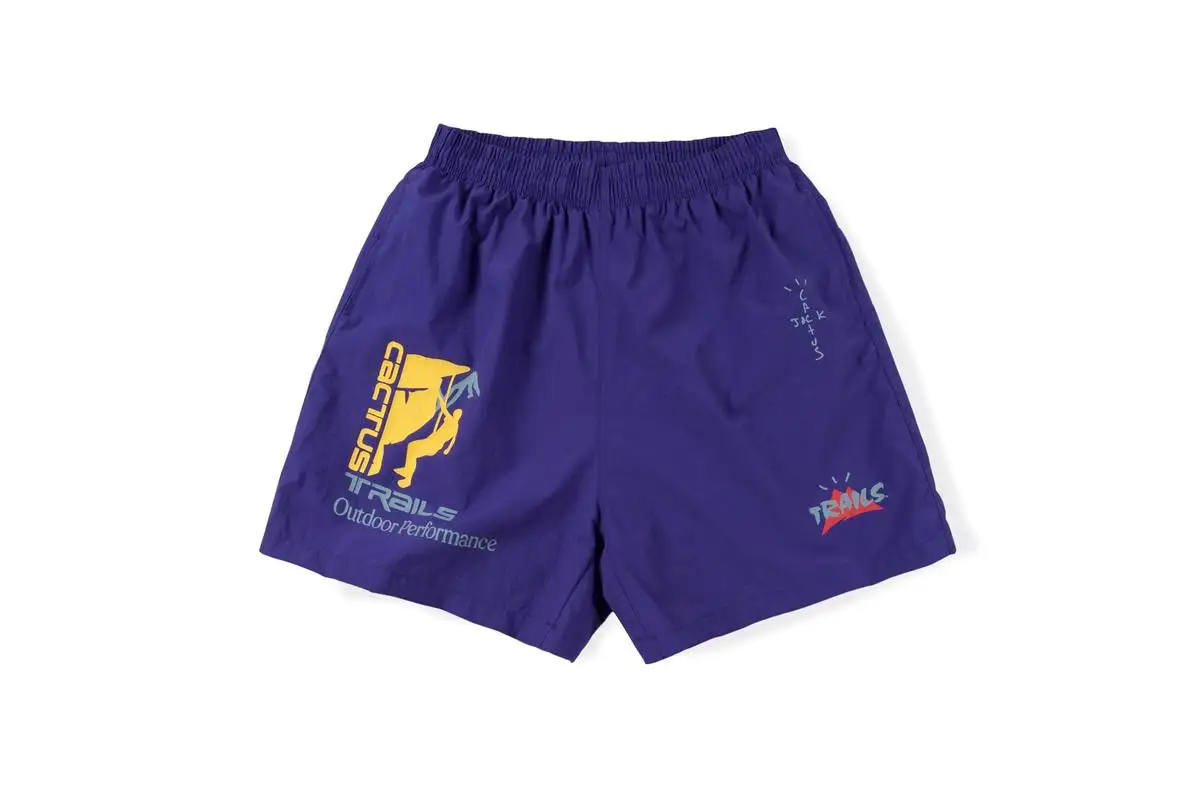 

20ss Travis Scott Shorts Cactus Jack Climber Trails astroworld Shorts leisure Beach gym sports astroworld Shorts Men Women