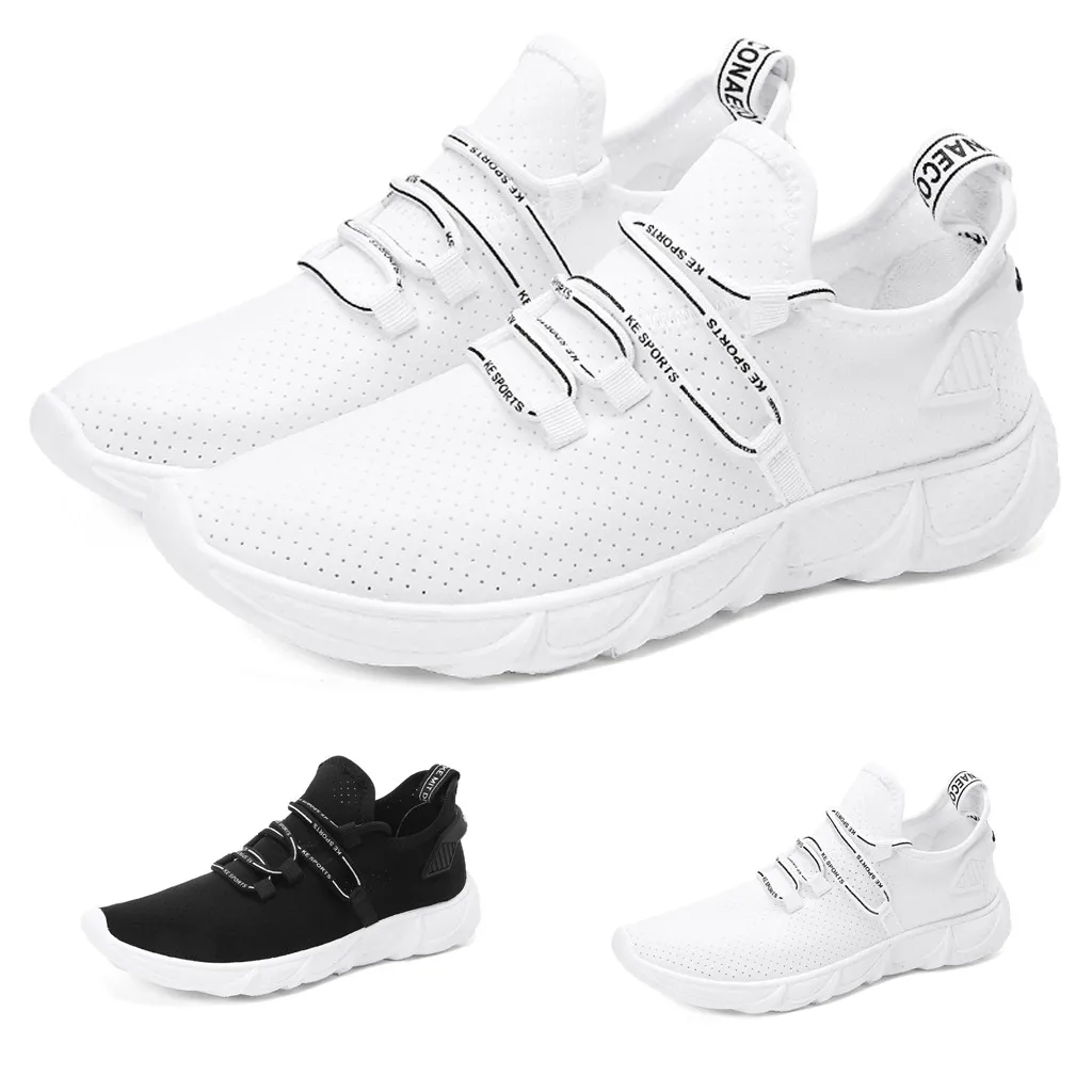 

SAGACE Men's Sneakers 2019 Comfortable Stretch Fabric Breathable Casual Shoes Men Sneaker mens casual shoes hot sale Unisex shoe