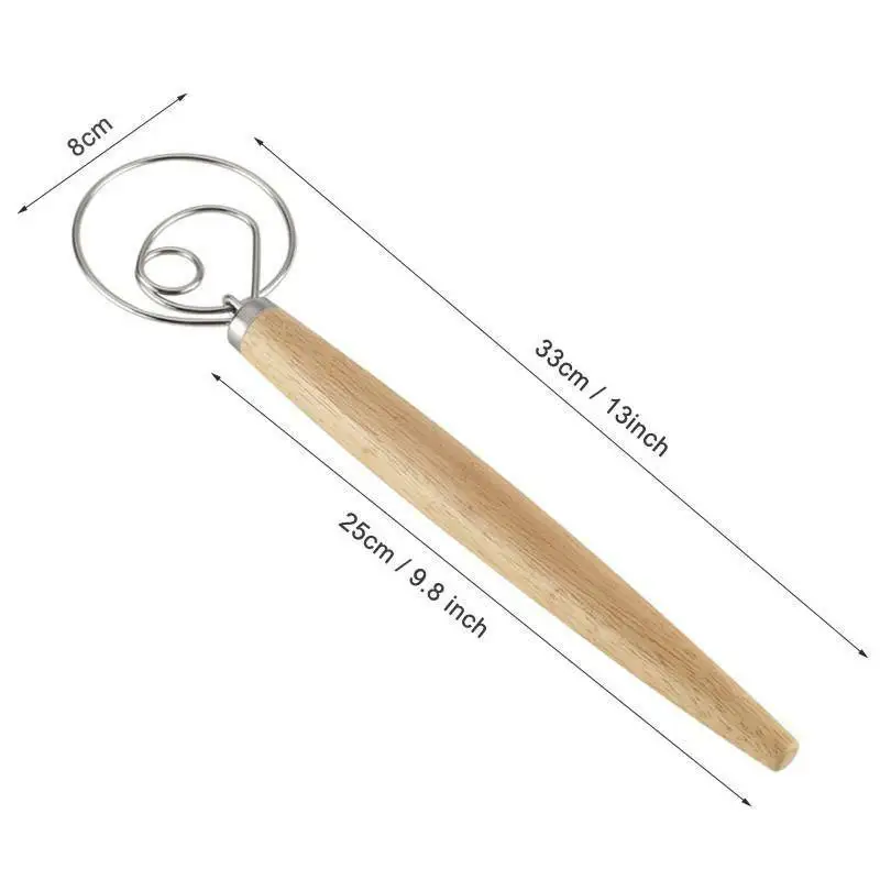 Kitchen Appliances Tools Stainless Steel The Danish Dough Hand Whisk Dutch Stainless Steel Whisk Hand Mixer