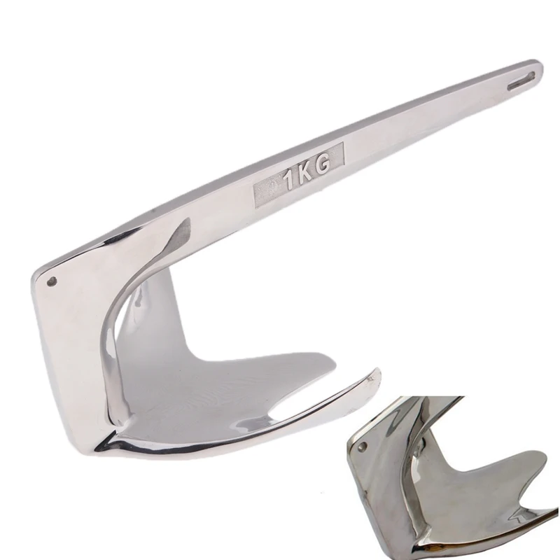 Нержавеющая сталь Delta Стиль Брюс коготь с принтом лодочного якоря 2.2Lbs(1 кг) для