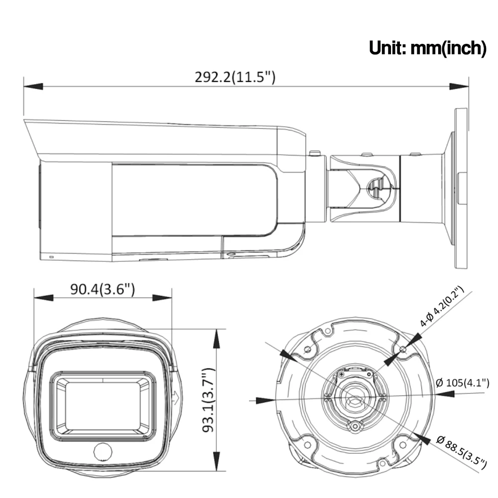 Предварительная продажа Hikvision EasyIP 4 0 ColorVu оригинальная IP камера DS 2CD2T47G1 L МП