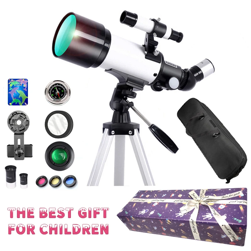 Профессиональный астрономический телескоп мощный бинокль монокуляр подарок для