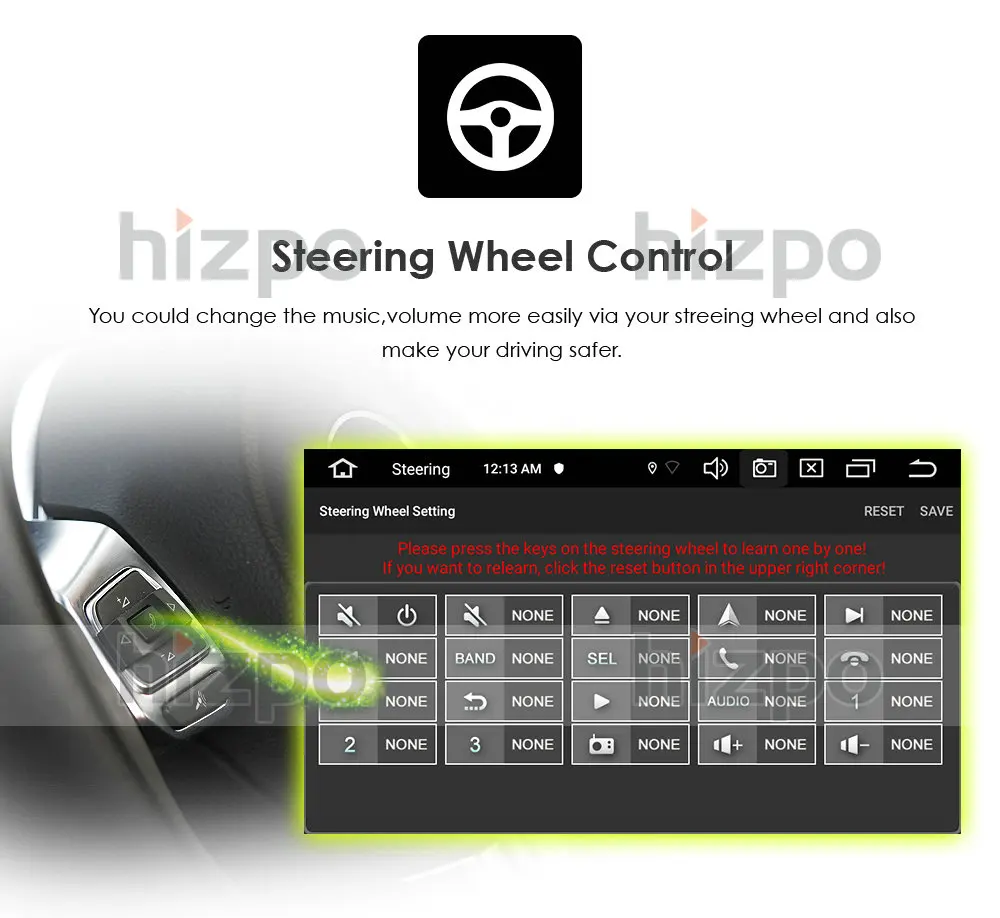 " Android 10 8OctaCore PX5 4 г 64 гром автомобильный без DVD Радио 2din универсальный gps Навигация стерео аудио HD 1024*600 wifi Bluetooth