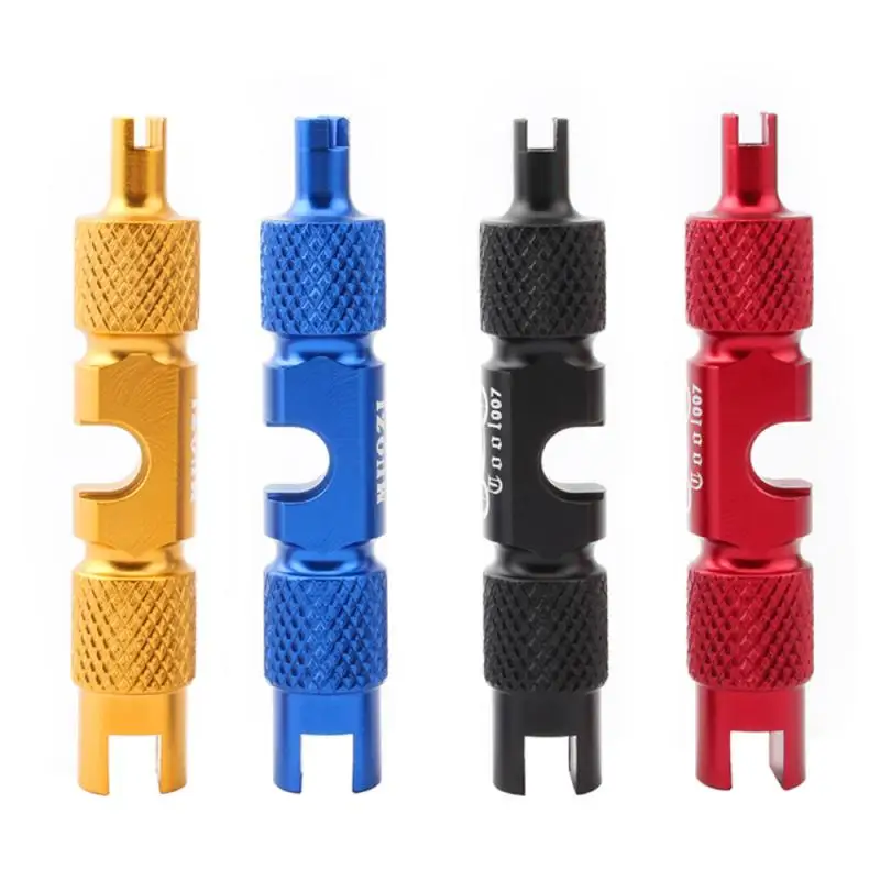 

Bicycle Multifunction Wrench Valve Core Disassembly Tool Beautiful Mouth French Valve Tube Tire Double-head Removal