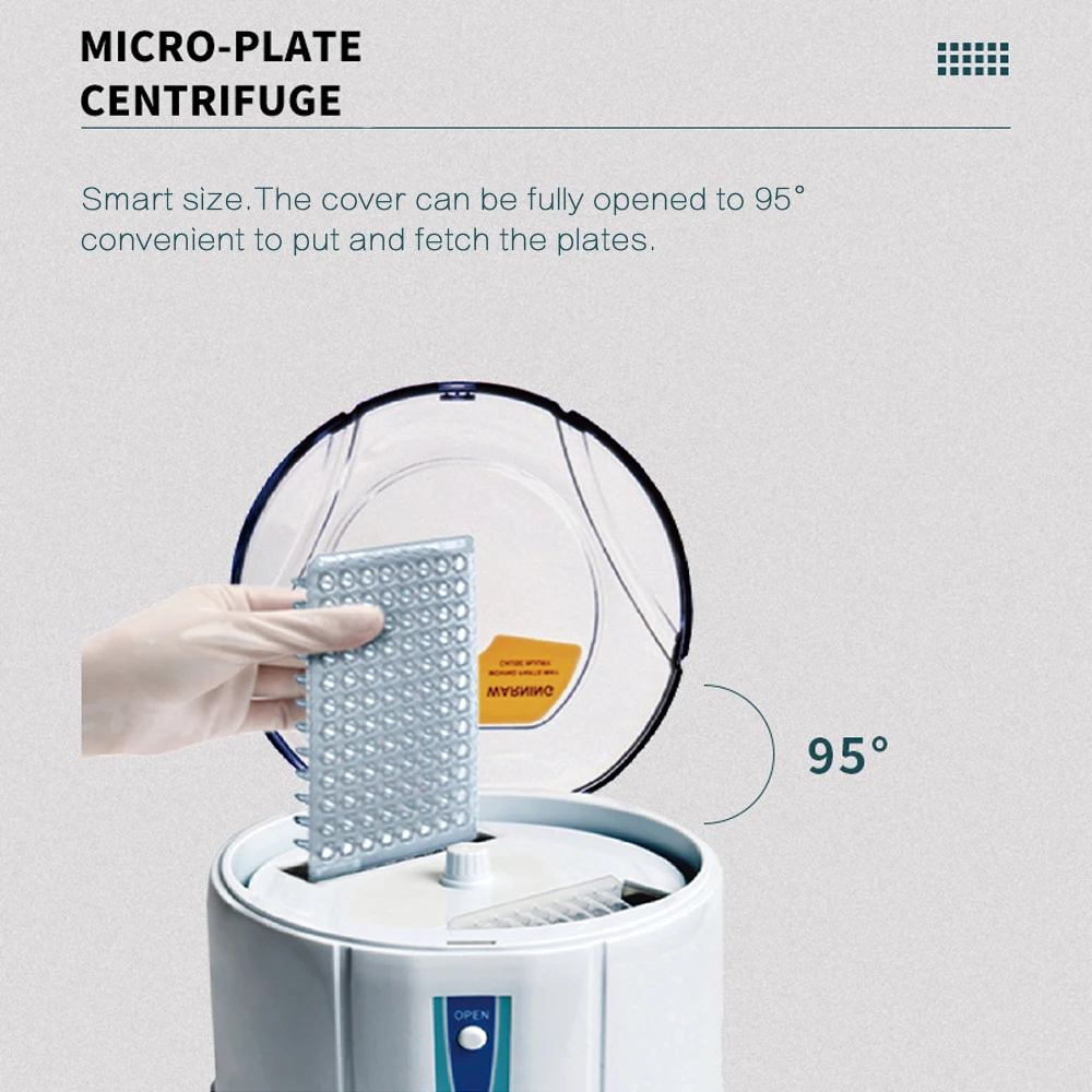 MINIP 2500 цифровая Микроцентрифуга с 627g центробежной силой для Лабораторной