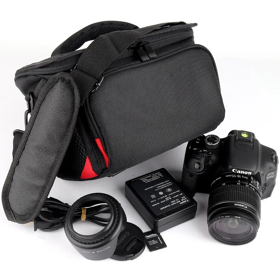 dslr camera bag case for canon 1300d 200d 800d 750d 1100d 5d 6d mark ii nikon d90 d3400 d5300 d7500 d810 d5200 df photo backpack free global shipping