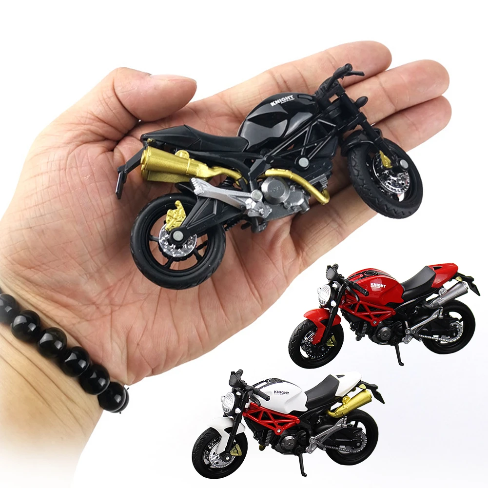 Мини модель мотоцикла Halolo 1:18 литая карманная портативная пальчикового горного