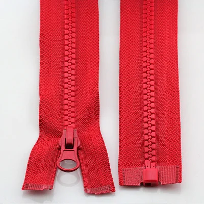 red 5 шт. Meetee 5#70 см 90 см резиновая молния открытый конец молния для палатки куртка пальто портной одежды сумки домашний текстиль Швейные изделия - Цвет: red